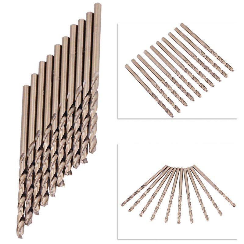 10pcs M35 HSS Cobalt Drill Bits HSS-CO Drill Bits Set