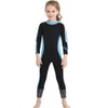 2.5mm Children Diving Wetsuit Kid Swimsuit for Snorkeling Drifting Swimmingblack