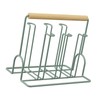 Glass Drying Rack Prevent Slip Hanging Storage Cup Draining Stand