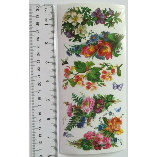 Violette Collection - MARY'S CORNER - 1 Sheet of Flower