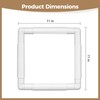 Plastic Q Snap Frame for Cross Stitch Square Design, Easy