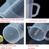 DARENYI 2 Pcs Plastic Measuring Jugs 1L, Large Plastic Measuring