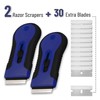 Bates- Razor Blade Scraper Tool Set, 2 Pack, Black &
