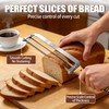 Adjustable Bread Slicer for Perfect Slices - Bread Knife for