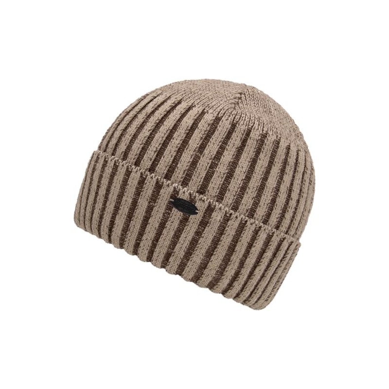 CHILLOUTS Mens Stan Hat Beanie Hat, beige, Unit size