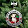 My First Christmas Dog Photo Ornaments - Set of 2