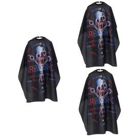 Beavorty 3 Pcs Hairdressing Cloak Barber Cape Hair Cutting Apron Salon Cape Durable Comfortable for Adults Boys and Girls