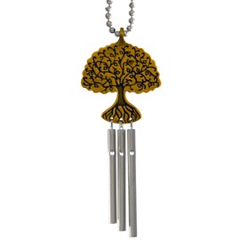 Jacob's Musical Car Charm, Tree of Life, Mini Wind Chime