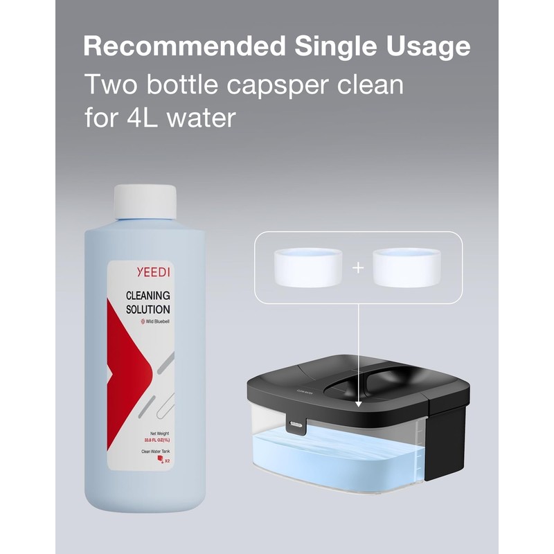 Yeedi Cleaning Solution (1L) Compatible with S14 PLUS/M12 PRO+/M12 ULTRA