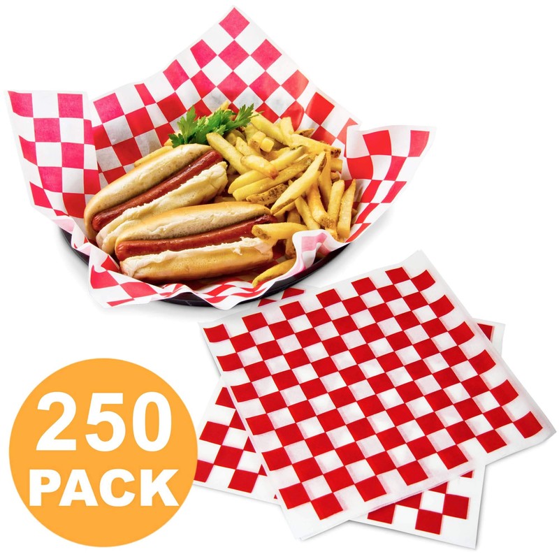 Deli Paper Sheets Sandwich Wrap Paper - 12x12" Food Wrapping