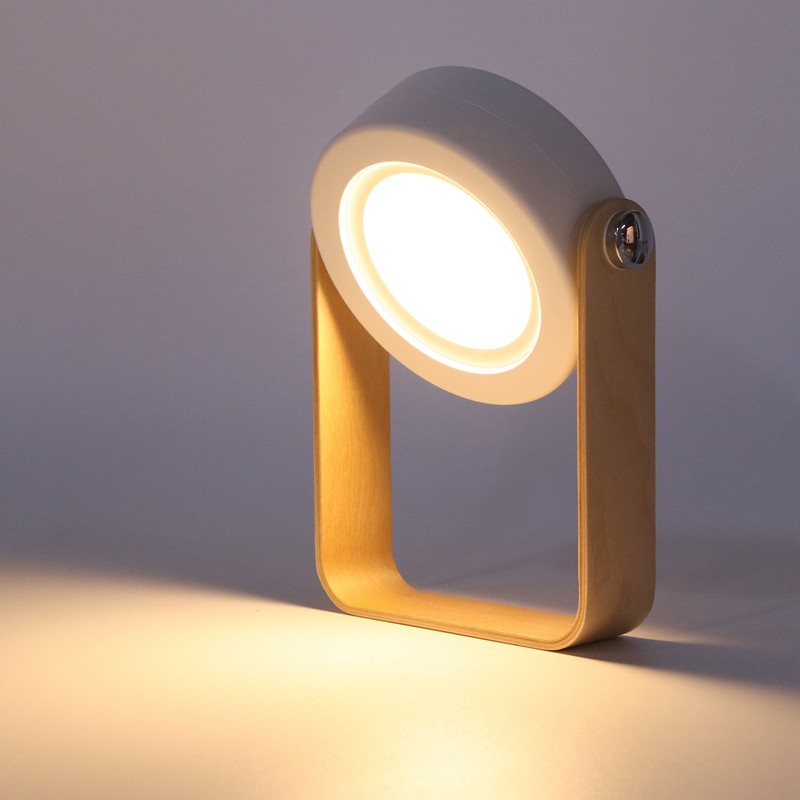 Bedside Lamp 360 Degrees Rotatable Folding Desk Reading Lamp Outdoor