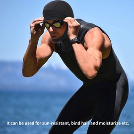 1mm Neoprene Cap,Neoprene Hood Scuba Diving Hood,Neoprene Wetsuit Diving Cap for Scuba Snorkeling Surfing Kayaking Swimming Sailing Canoeing(Men and Women)