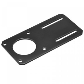 sourcing map Motor Bracket Motor Mounting Holder 188x101mm Black for NEMA 34 Stepper Motor