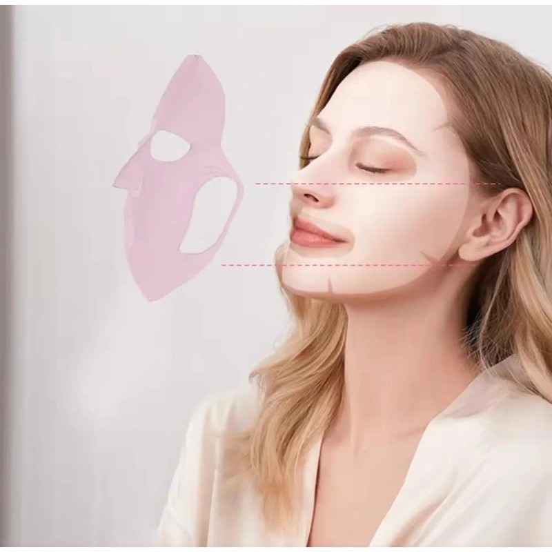 Mascarilla Facial De Hydrogel Relajante Cuidado De Rostro Mixta