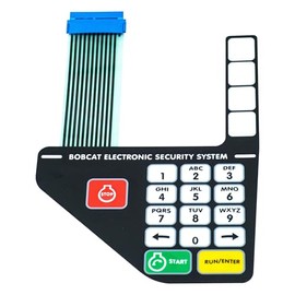 Bobcat skid steer loader LCD instrument button panel 6688483
