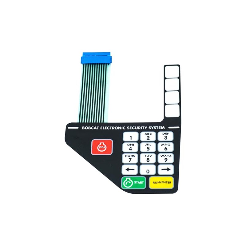 Bobcat skid steer loader LCD instrument button panel 6688483