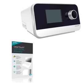 BoxWave Screen Protector Compatible with Wellue Auto CPAP/APAP Machine - ClearTouch Crystal Privacy (2-Pack), Privacy Screen Protector Flexible Film Clear