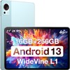 DOOGEE T30S Tablet 11 Inches, 2.4K Display, 16(6+10) GB RAM 256GB ROM (1TB TF) Tablet, 8580mAh/10W, Android 13, Smart PA, 13MP/8MP Android Tablet, Dual Nano SIM 4G LTE +5G WiFi, DRM L1, Blue