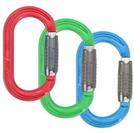 ISC Aluminum Oval Karabiner 3-Pack