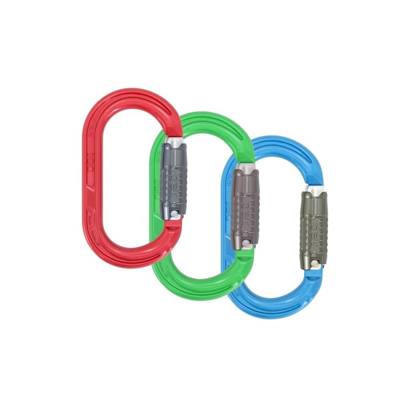 ISC Aluminum Oval Karabiner 3-Pack
