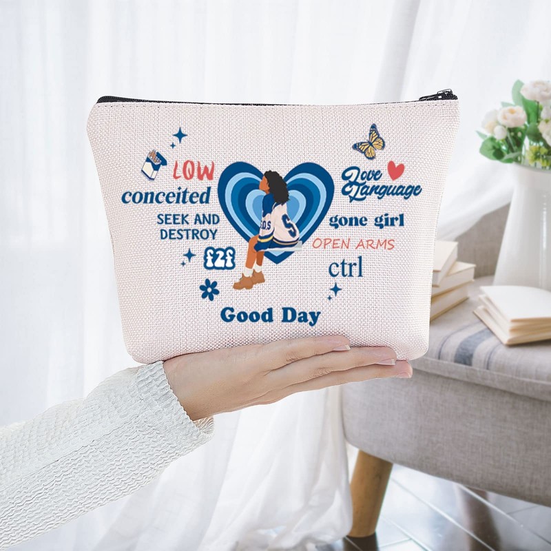 BWWKTOP Singer Album - Bolsa de maquillaje para cosméticos, cantante,