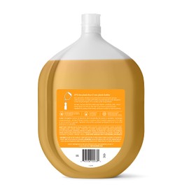 Method Dish Soap, Refill, Clementine, Biodegradable Formula, Tough on Grease, 54 oz (Pack of 4)