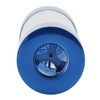 Water Flow Meter Multiple Color Metal Spiral G1/4 Female Thread