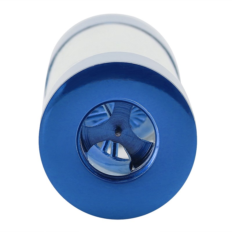Water Flow Meter Multiple Color Metal Spiral G1/4 Female Thread