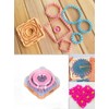 Zerodis Flower Knitting Loom Kit, Round Looms, Hat, Scarf, Scarf,
