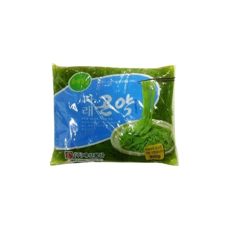파래 실곤약 800g 대신물산 곤약 Sea Lettuce Konjac 800g Daesin