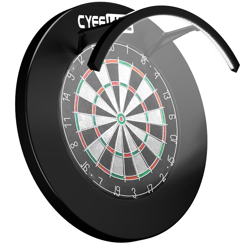 CyeeLife Dartboards LED Lighting System, 2-Piece ZD08B V2