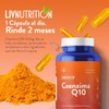 Liv Nutrition Coenzima Q10 200 Cápsulas Vegano Gluten Suplemento Alimenticio