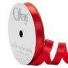 Offray Offray Single Face Satin Craft and Decorative Ribbon, 3/8"