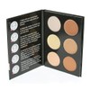 Cameo Cosmetics 6 Shades Contour Kit, Light Colors, Sleek Makeup