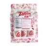 Coated dried strawberries 72g, crispy strawberries, fruit snacks, 18 small