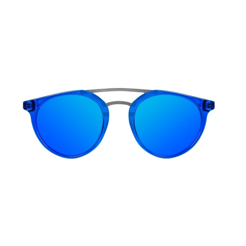 NORTHWEEK Unisex Adult Kate Sunglasses, Multicoloured (Bright Blue/Black Polarized), 10.0,