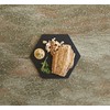 Epicurean Hexagon Display/Serving Board, 9 by 8", Slate
