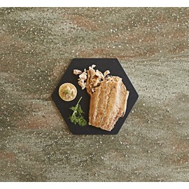 Epicurean Hexagon Display/Serving Board, 9 by 8", Slate