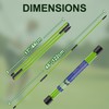 Kulamait 2 Pack Golf Alignment Sticks,Collapsible Golf Alignment Rods 48"