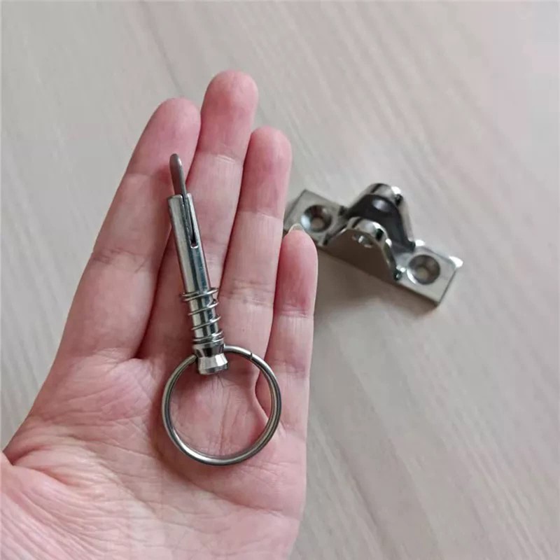 Rolasm Bimini Deck Hinge with Pin and Ring 90°Deck Hinge