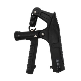 CAPASTEC Hand Grip with Counter, Grip Strength, 22.0 - 264.6 lbs (10 - 120 kg), Adjustable Loads, Rehabilitation, Strength Strength, Black