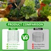 6 Pack Plant Protector, 12x14 Inch Metal Garden Cages for