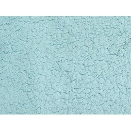 SyFabrics Minky Sherpa Lambs Wool Fabric 58 inches Wide Baby Blue