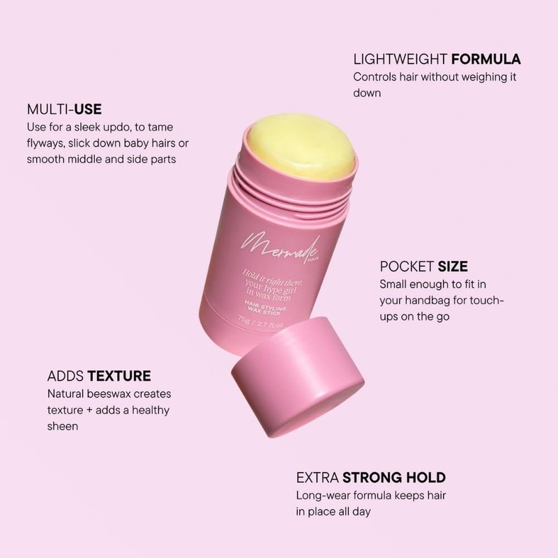 Mermade Hair Mini Styling Wax Stick 15 g