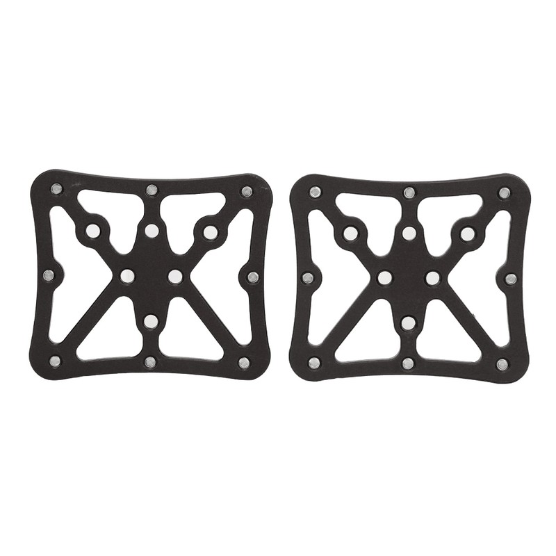 A Pair Aluminum Road Bicycle Pedal Platform Converter Adapter Small
