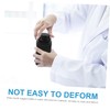 Ciieeo 2pcs Wide Mouth Reagent Bottles Thicken Plastic Vials for