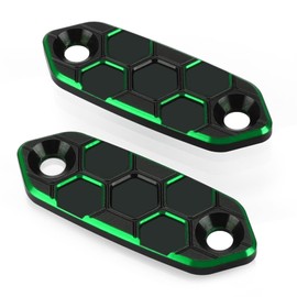 Motorcycle Rear View Side Mirrors Bracket Compatible with Ninja 300 2013-2017 Compatible with Ninja 400 2018-2023 Compatible with Ninja 650 2017-2025 Ninja 500/ZX-6R/ZX-4RR/ZX-4R (Green)