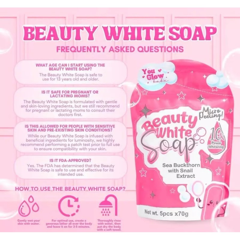 You Glow Beauty White Soap