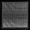 HVAC OV 10" x 10" Inch (Grille Dimensions) Black Plastic