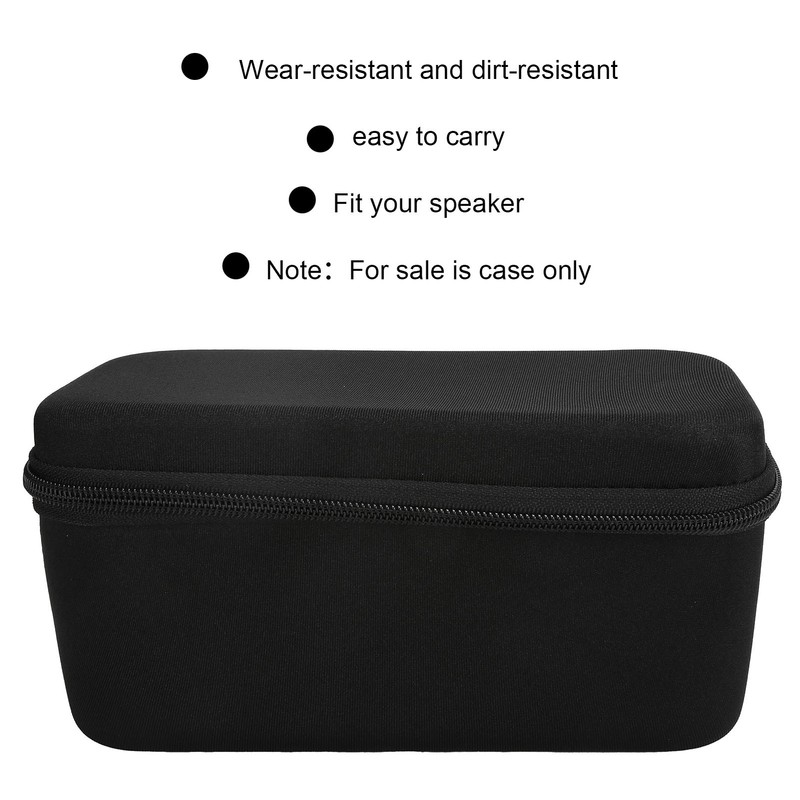 Speaker Case Bluetooth Speaker Protective Storage Bag with Mesh Pocket